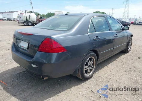 2007 Honda Accord 3.0 Ex из США, поврежденный, VIN 1HGCM66527A014608